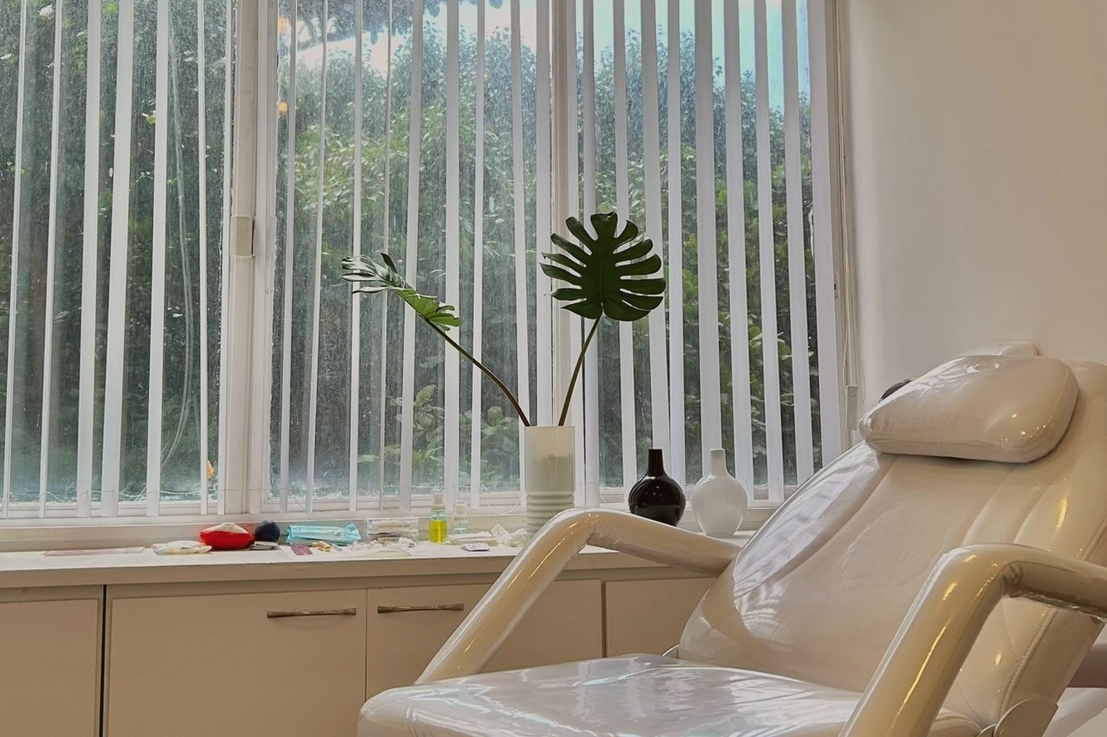 Ambiente de atendimento do consultório em Copacabana, Rio de Janeiro